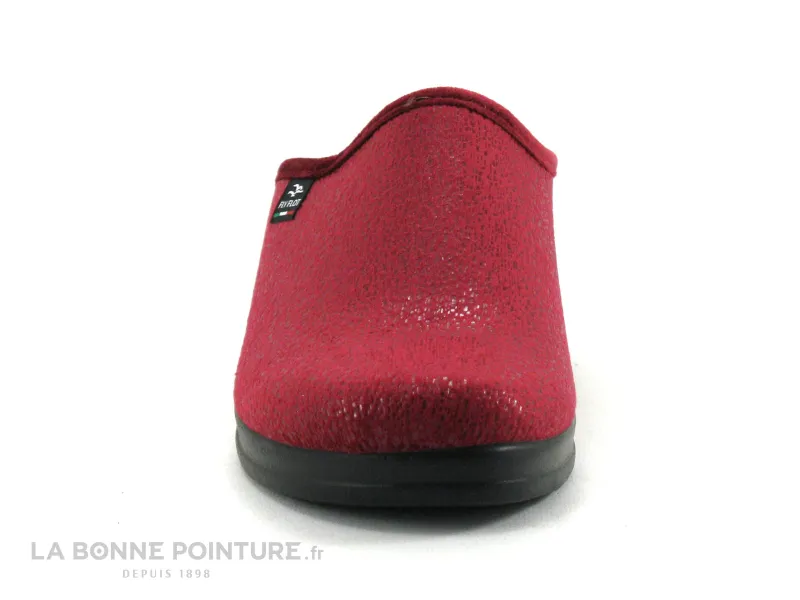 Achat chaussures Fly Flot Femme Pantoufle Chausson, vente Fly Flot FRESTY Bordeaux - Pantoufle sabot Femme