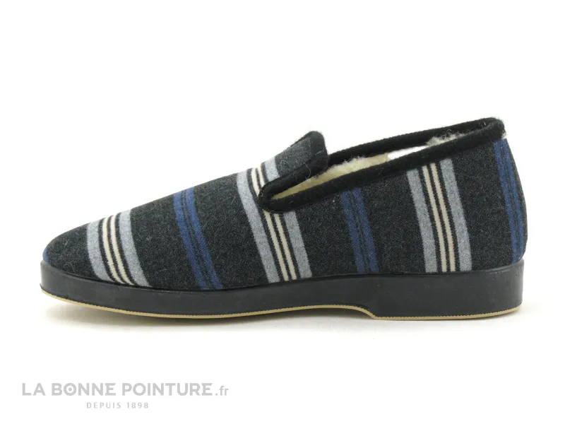 Achat chaussures Ouf ! Homme Pantoufle et Chausson, vente Ouf initial SOLIVE marine - Charentaire homme