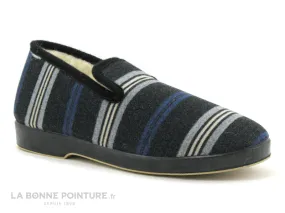 Achat chaussures Ouf ! Homme Pantoufle et Chausson, vente Ouf initial SOLIVE marine - Charentaire homme