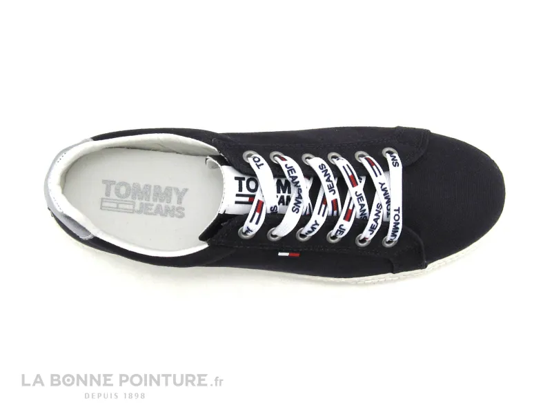 Achat chaussures Tommy Hilfiger Femme Chaussure en Toile, vente Tommy Hilfiger EN0EN00125 - Jeans Casual sneakers Midnight