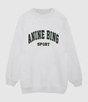 ANINE BING Partager  Sweatshirt Tyler Heather Grey  