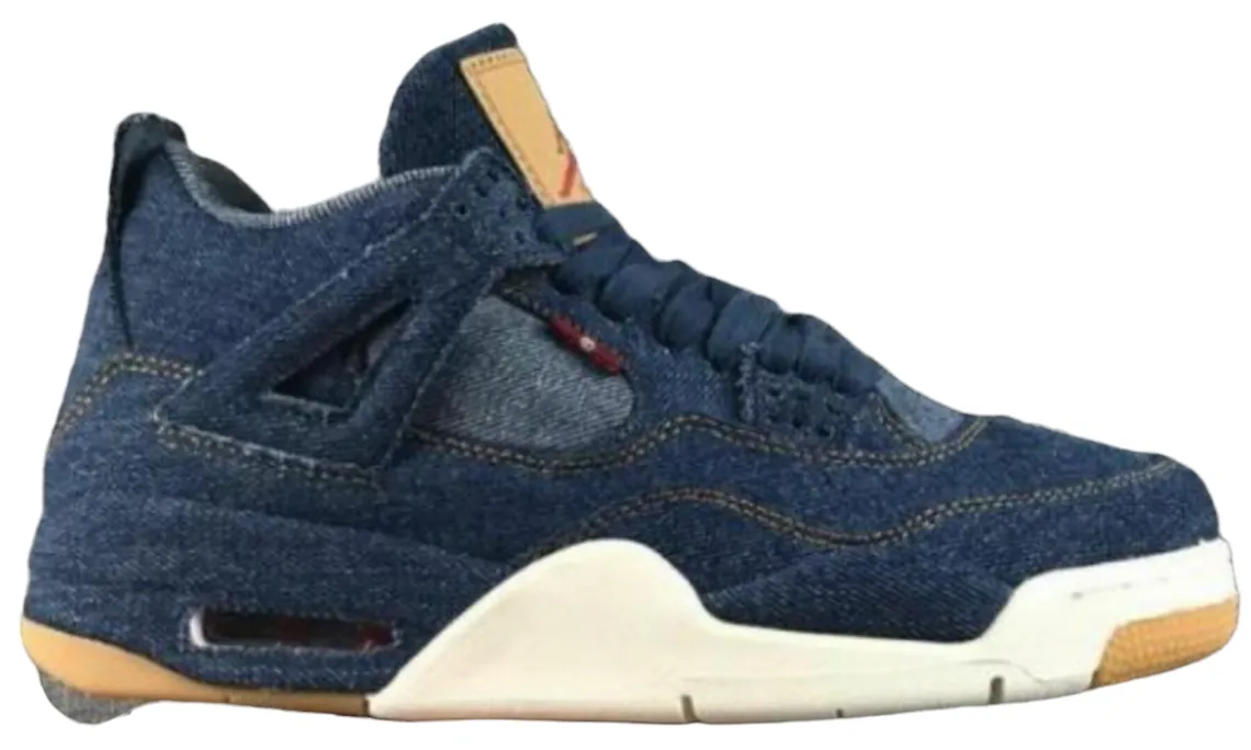 Baskets Air Jordan 4 Retro ‘Levi’s’ Blue Denim