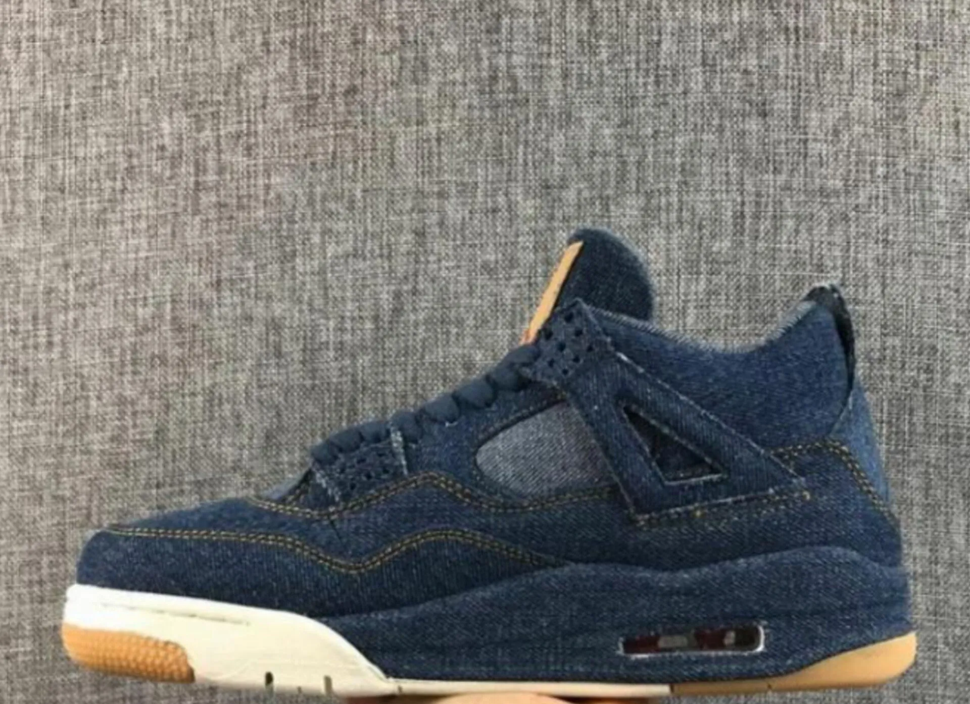 Baskets Air Jordan 4 Retro ‘Levi’s’ Blue Denim