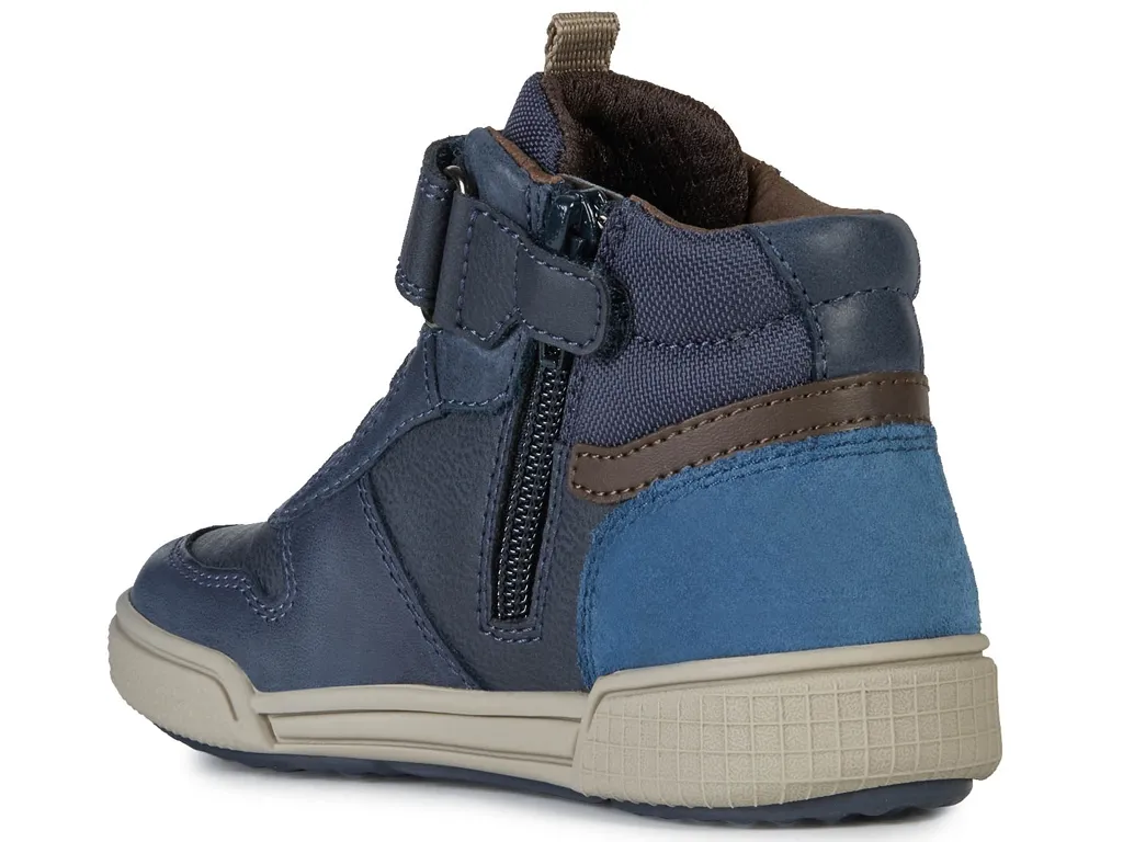 baskets et sneakers -  - junior garcon - Synthétique - Bleu - Geox