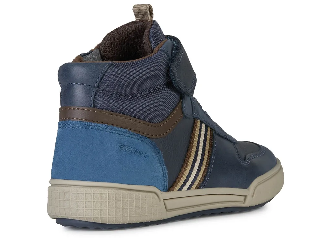 baskets et sneakers -  - junior garcon - Synthétique - Bleu - Geox