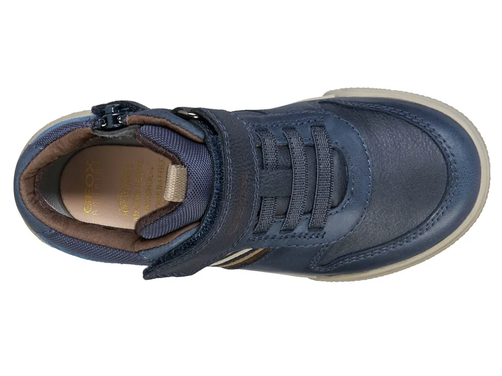 baskets et sneakers -  - junior garcon - Synthétique - Bleu - Geox