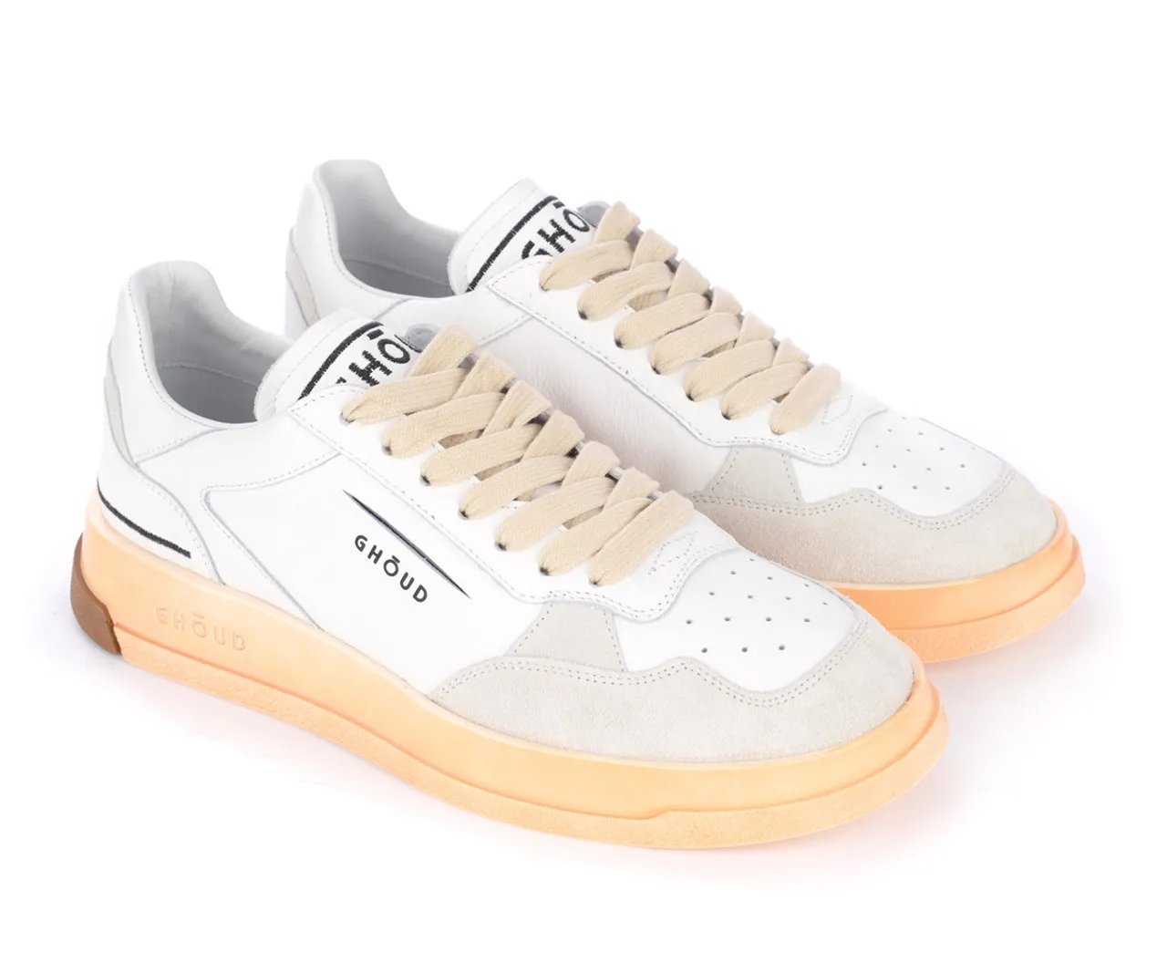 Baskets Ghoud Tweener blanc et orange