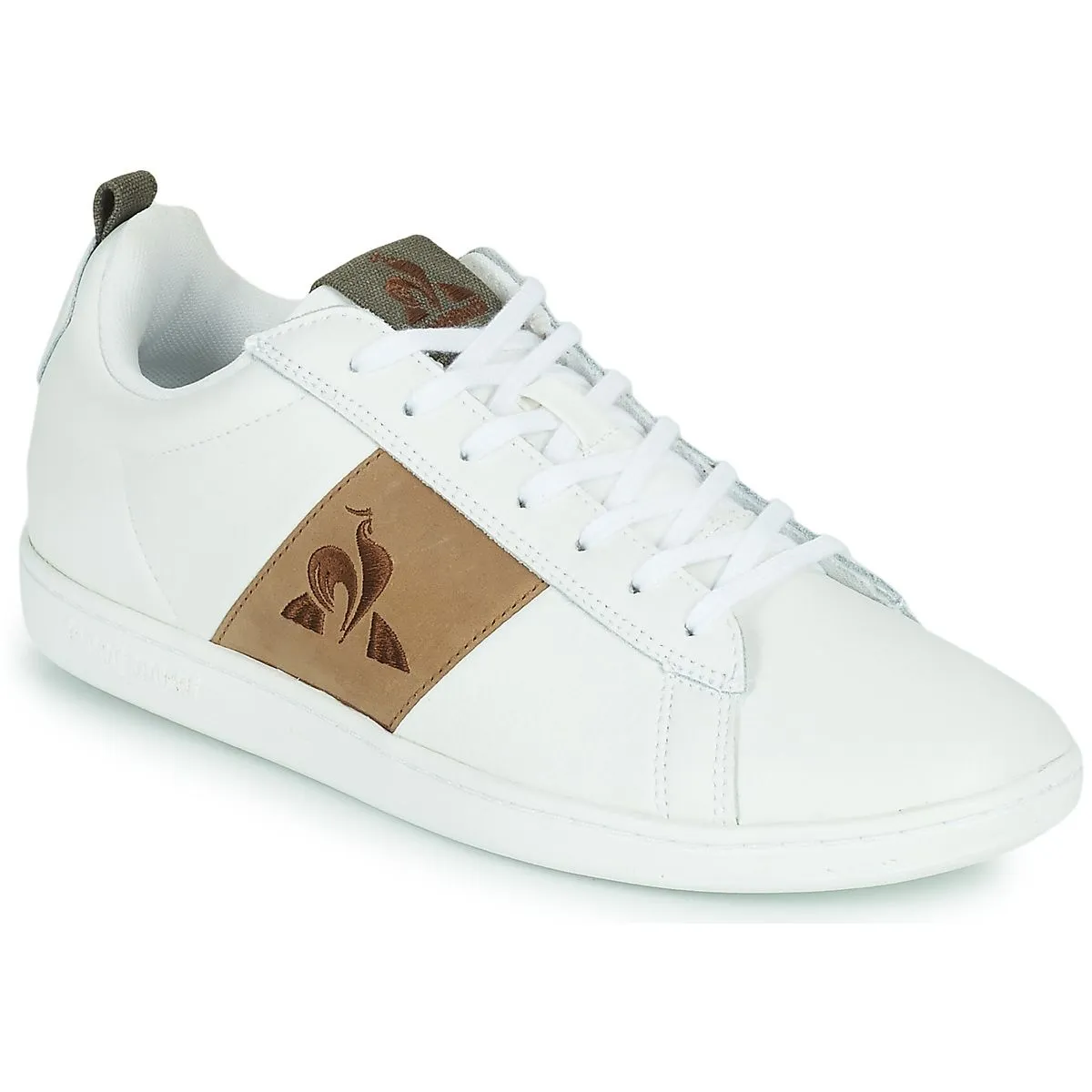 Baskets mode Le coq sportif courtclassic workwear lea blanc