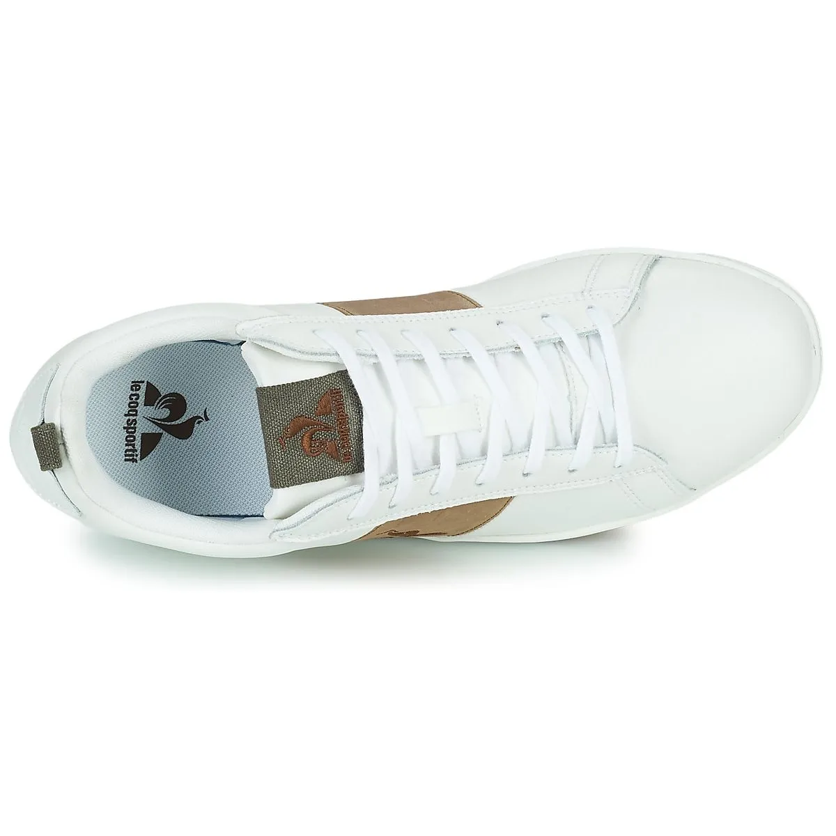 Baskets mode Le coq sportif courtclassic workwear lea blanc