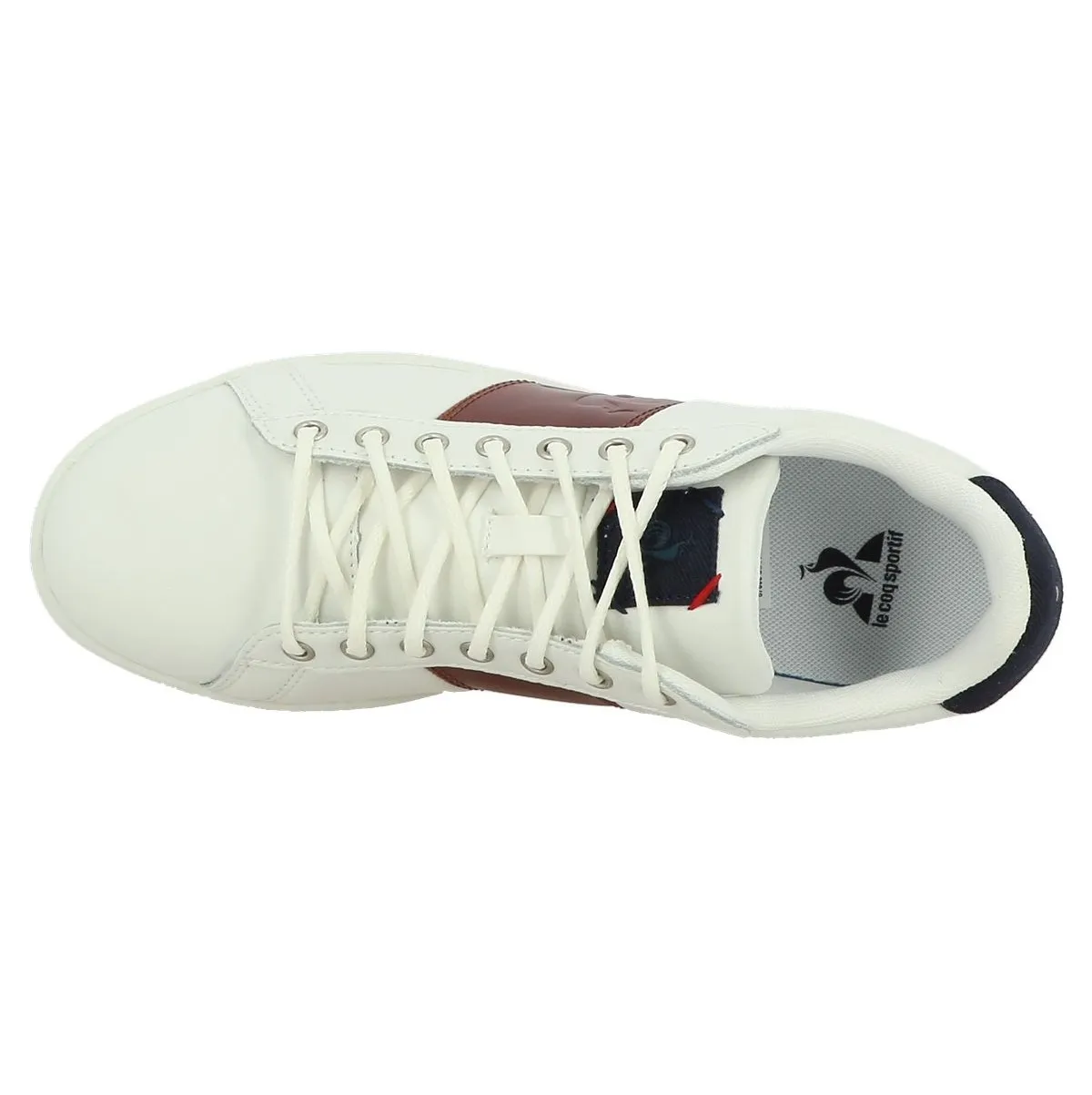 Baskets mode Le coq sportif master court classic blanc