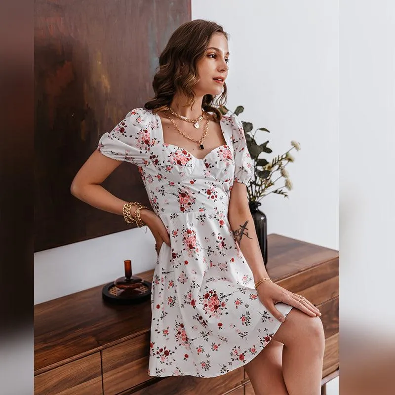 Belle Robe Boho Fleurie