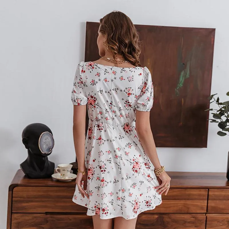 Belle Robe Boho Fleurie