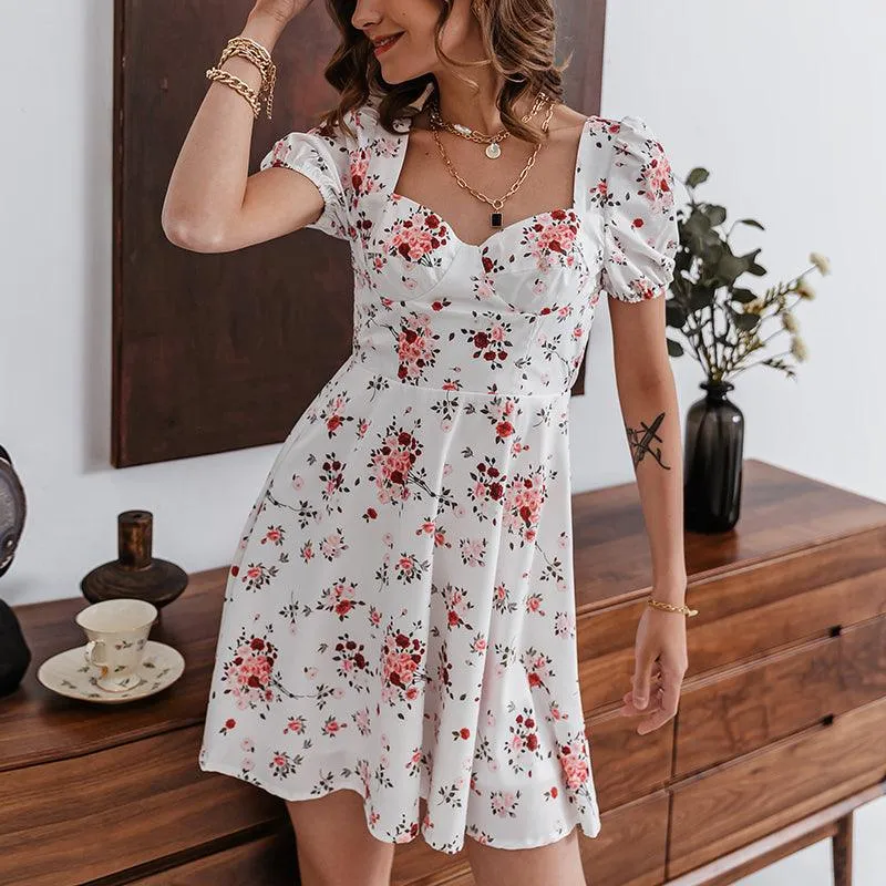 Belle Robe Boho Fleurie