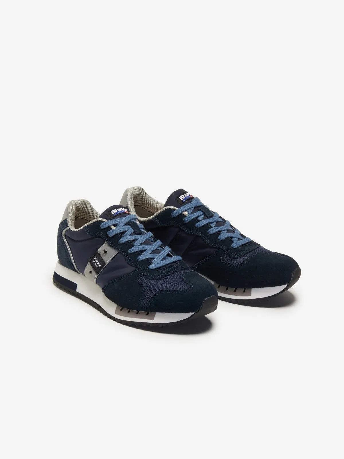 BLAUER Baskets Homme QUEENS01 S4QUEENS01/MES NVY Bleu