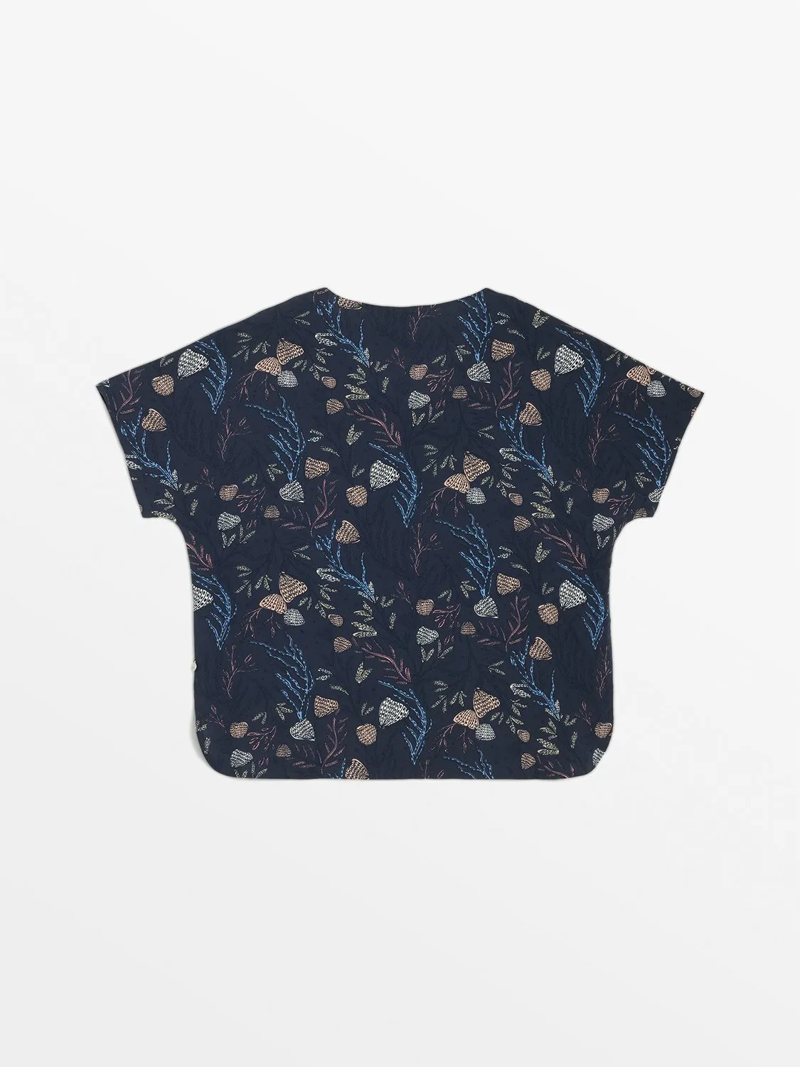 Blouse Femme A Motif Marine tbs