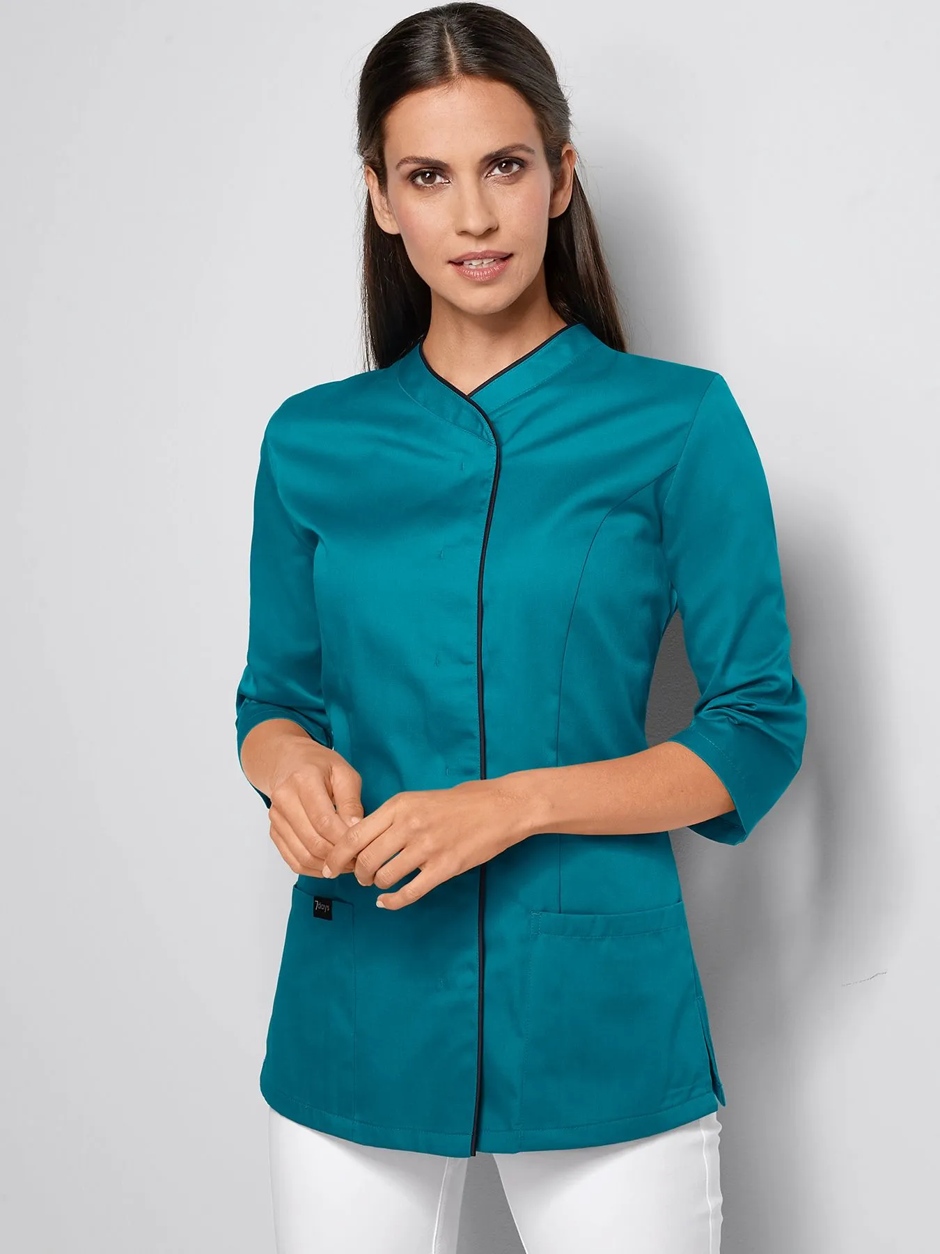 Blouse médicale à manches ¾