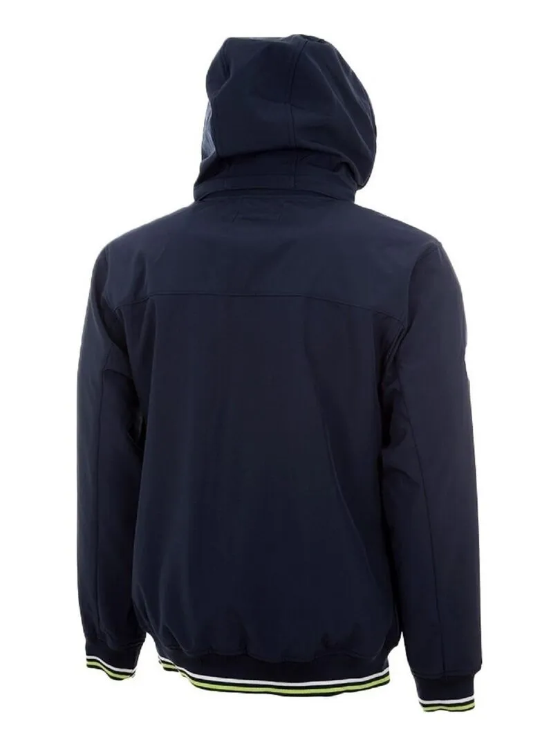 Blouson softshell homme CELORIEN - VENT DU CAP - Bleu marine