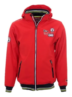 Blouson softshell homme CELORIEN - VENT DU CAP - Rouge