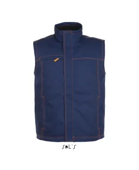 BODYWARMER UNICOLORE WORKWEAR HOMME WORKER PRO