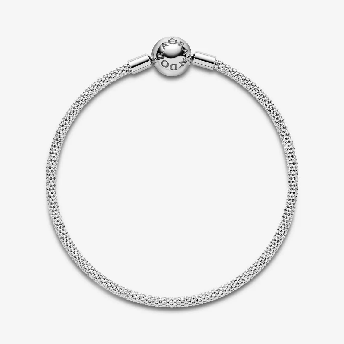 Bracelet en Maille Tissée Pandora Moments Argent 925/1000ᵉ | 3 Suisses