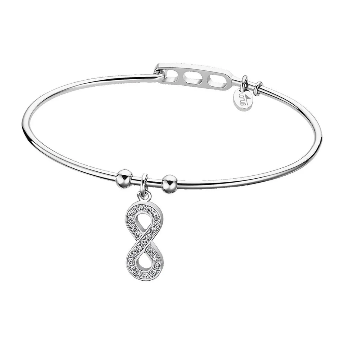 Bracelet Lotus Style  LS2015-2/5 - jonc infini millennial Acier Femme | 3 Suisses