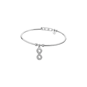 Bracelet Lotus Style  LS2015-2/5 - jonc infini millennial Acier Femme | 3 Suisses