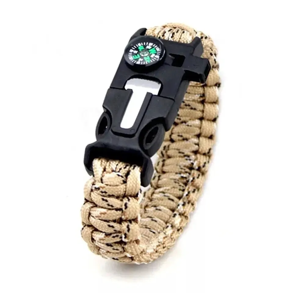 BRACELET MILITAIRE SURVIVALISTE