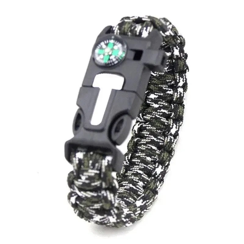 BRACELET MILITAIRE SURVIVALISTE