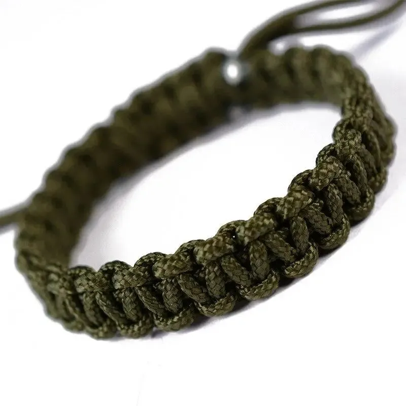 BRACELET MILITAIRE - TRESSES (COTON SOUPLE)