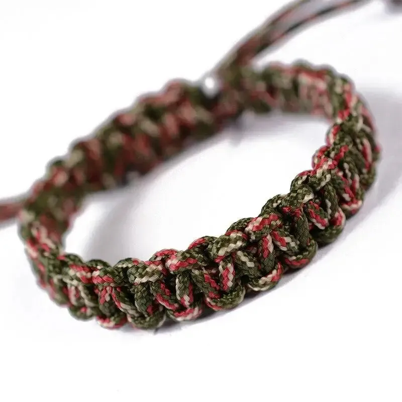 BRACELET MILITAIRE - TRESSES (COTON SOUPLE)