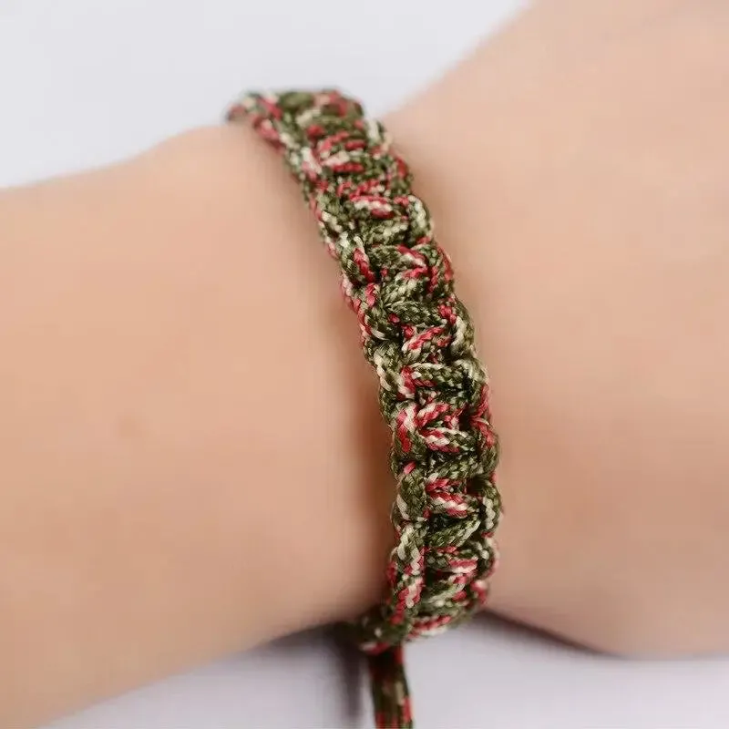 BRACELET MILITAIRE - TRESSES (COTON SOUPLE)