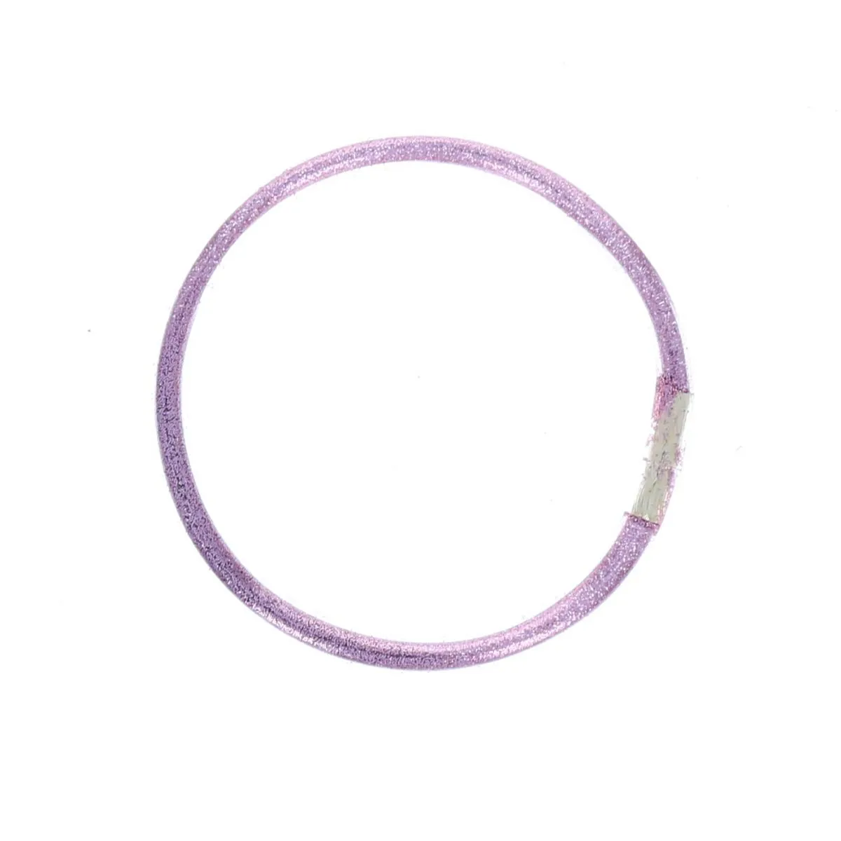 Bracelet plastique paillettes rose