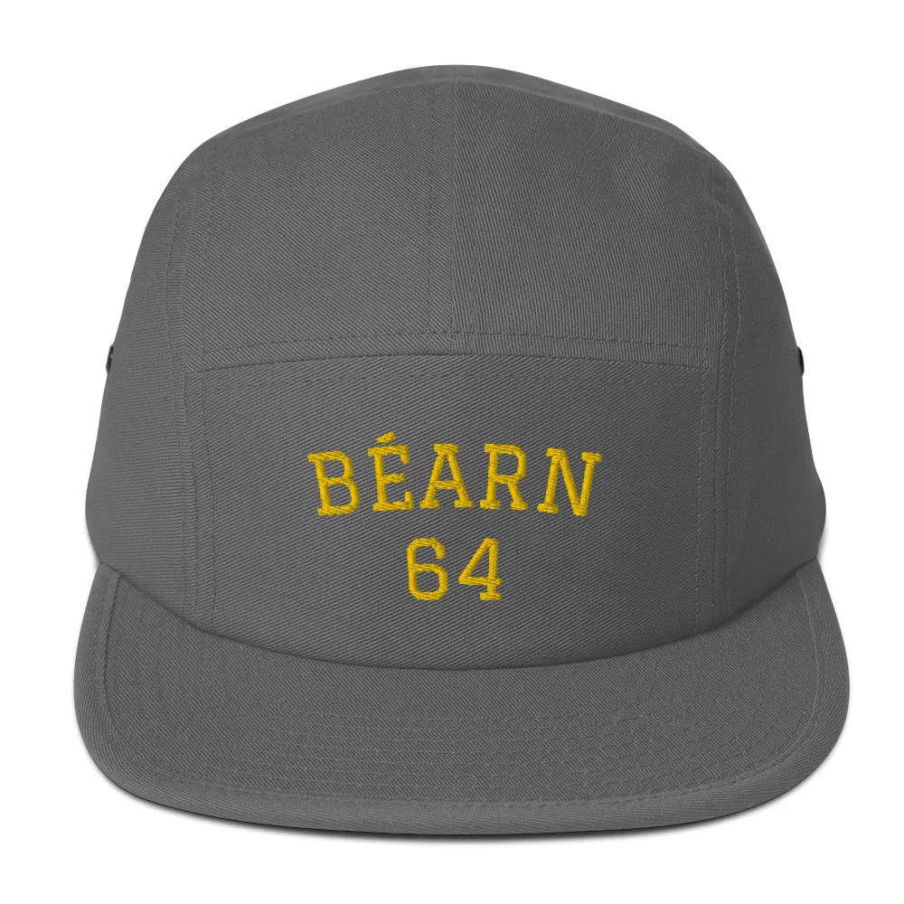 Béarn 64 - Casquette BRODE premium 5 panneaux