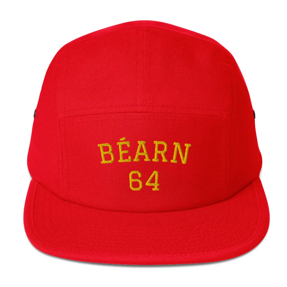 Béarn 64 - Casquette BRODE premium 5 panneaux