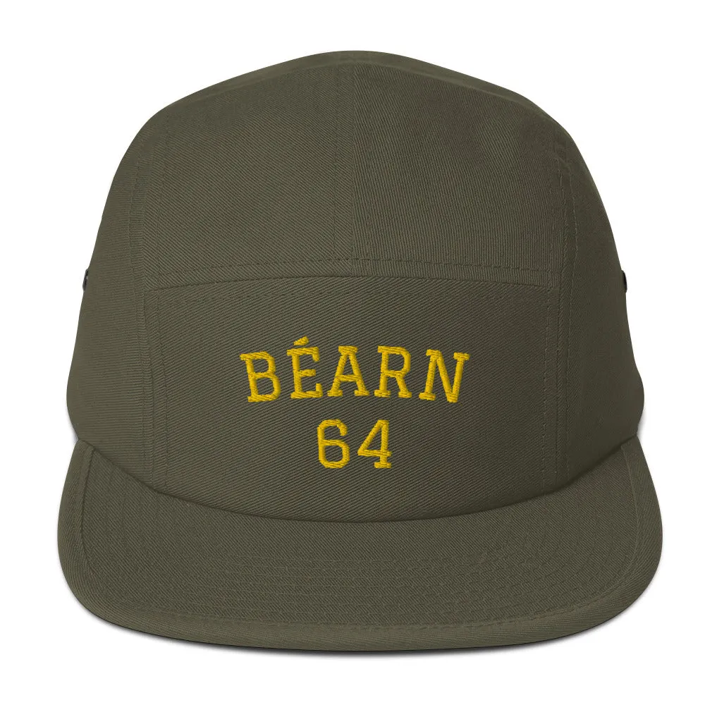 Béarn 64 - Casquette BRODE premium 5 panneaux