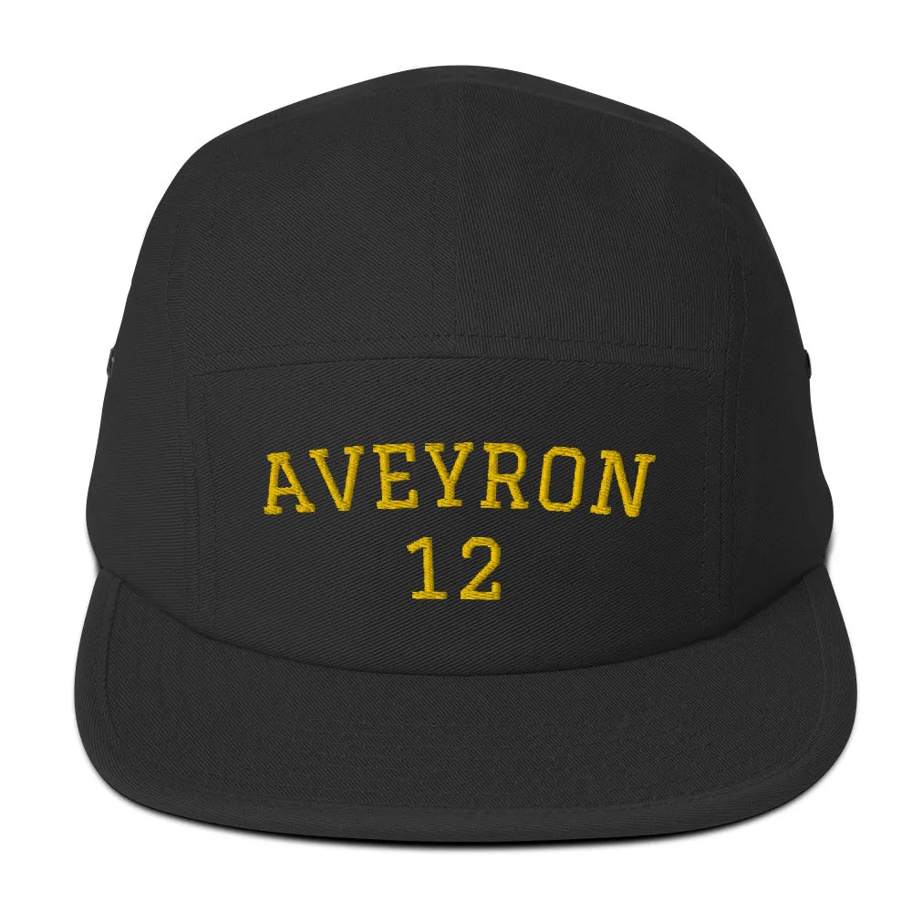 Casquette brodée Aveyron 12 - 5 paneaux