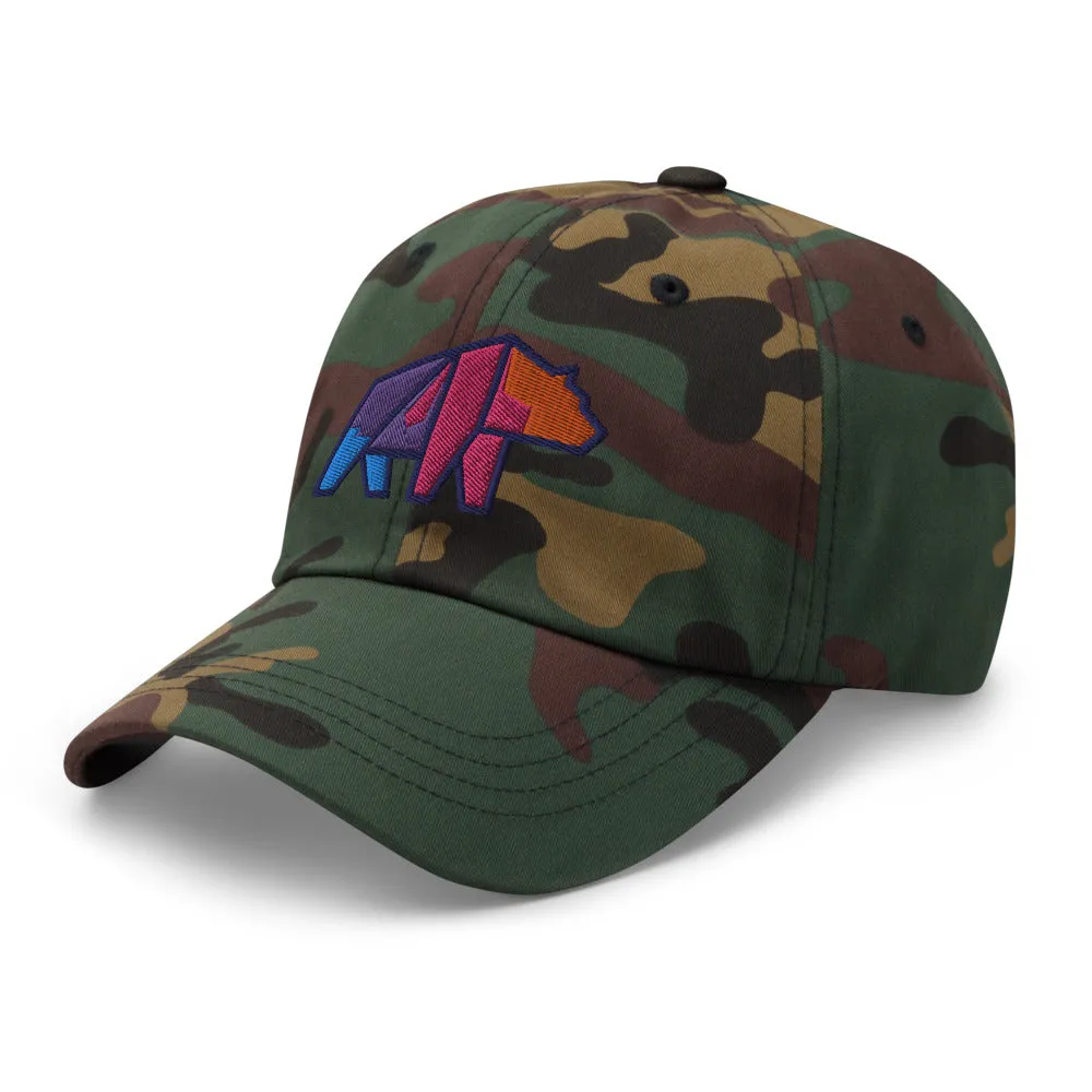 Casquette Cht'm - Ours colorful