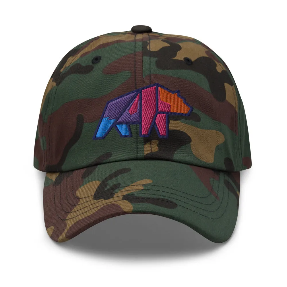 Casquette Cht'm - Ours colorful