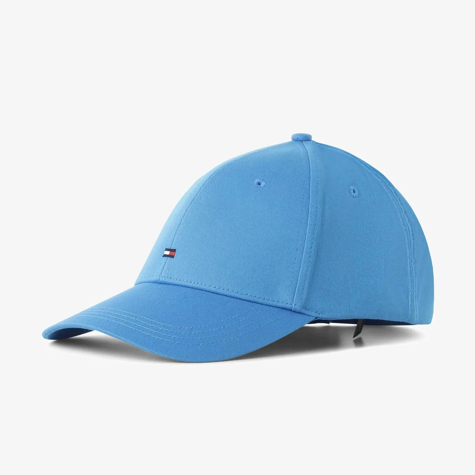 Casquette Tommy Hilfiger bleue en coton bio