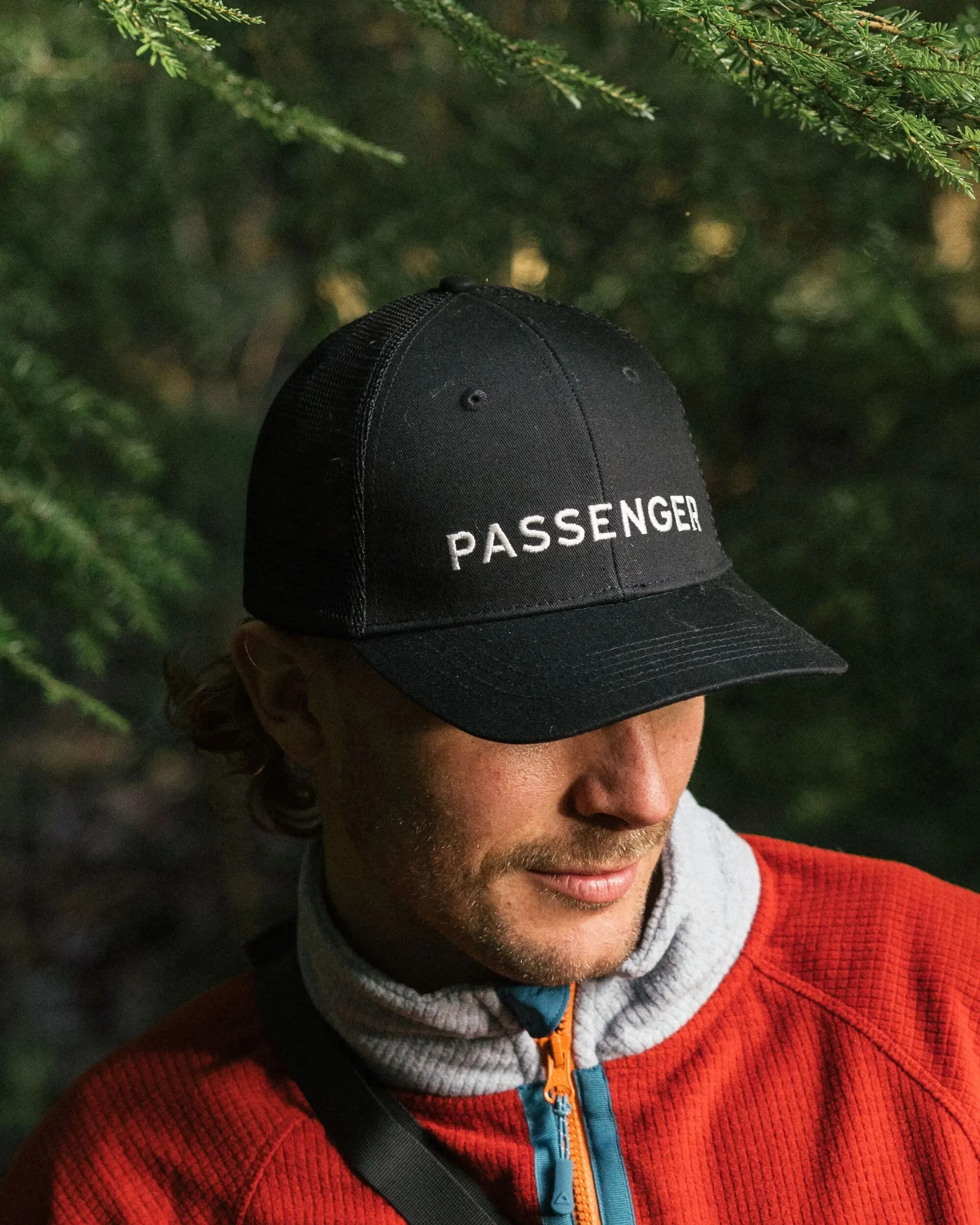 Casquette Trucker en Coton Recyclé - Noir