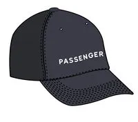 Casquette Trucker en Coton Recyclé - Noir