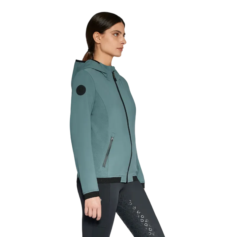 Cavalleria Toscana - Veste manches longues femme Softshell peacook green