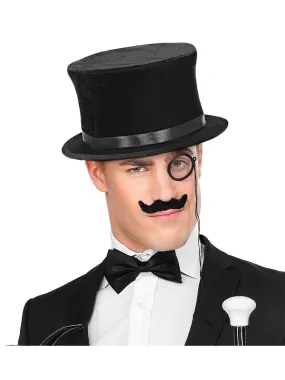 Chapeau clap magicien noir