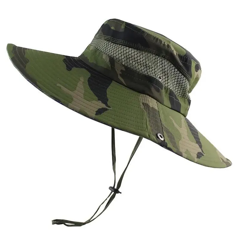 Chapeau de brousse camouflage