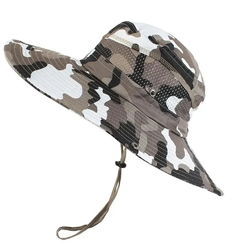 Chapeau de brousse camouflage