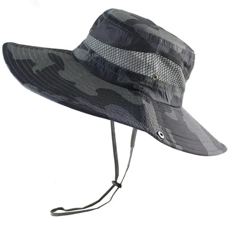 Chapeau de brousse camouflage