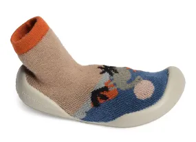 chaussons et pantoufles Collegien  Diplodocus multicolore 