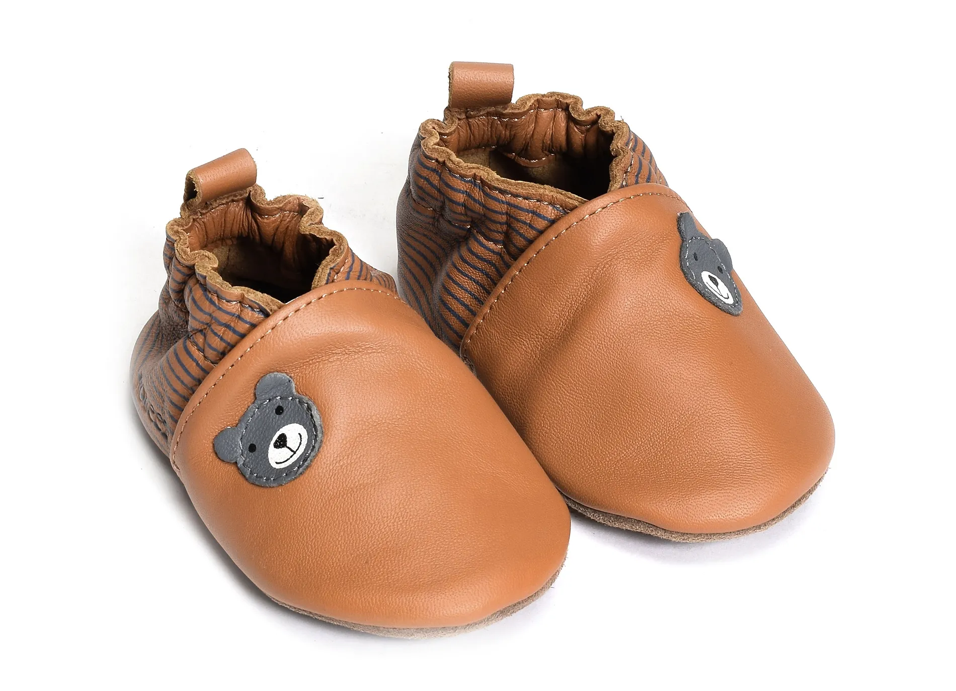 chaussons et pantoufles Robeez  Doubear camel 