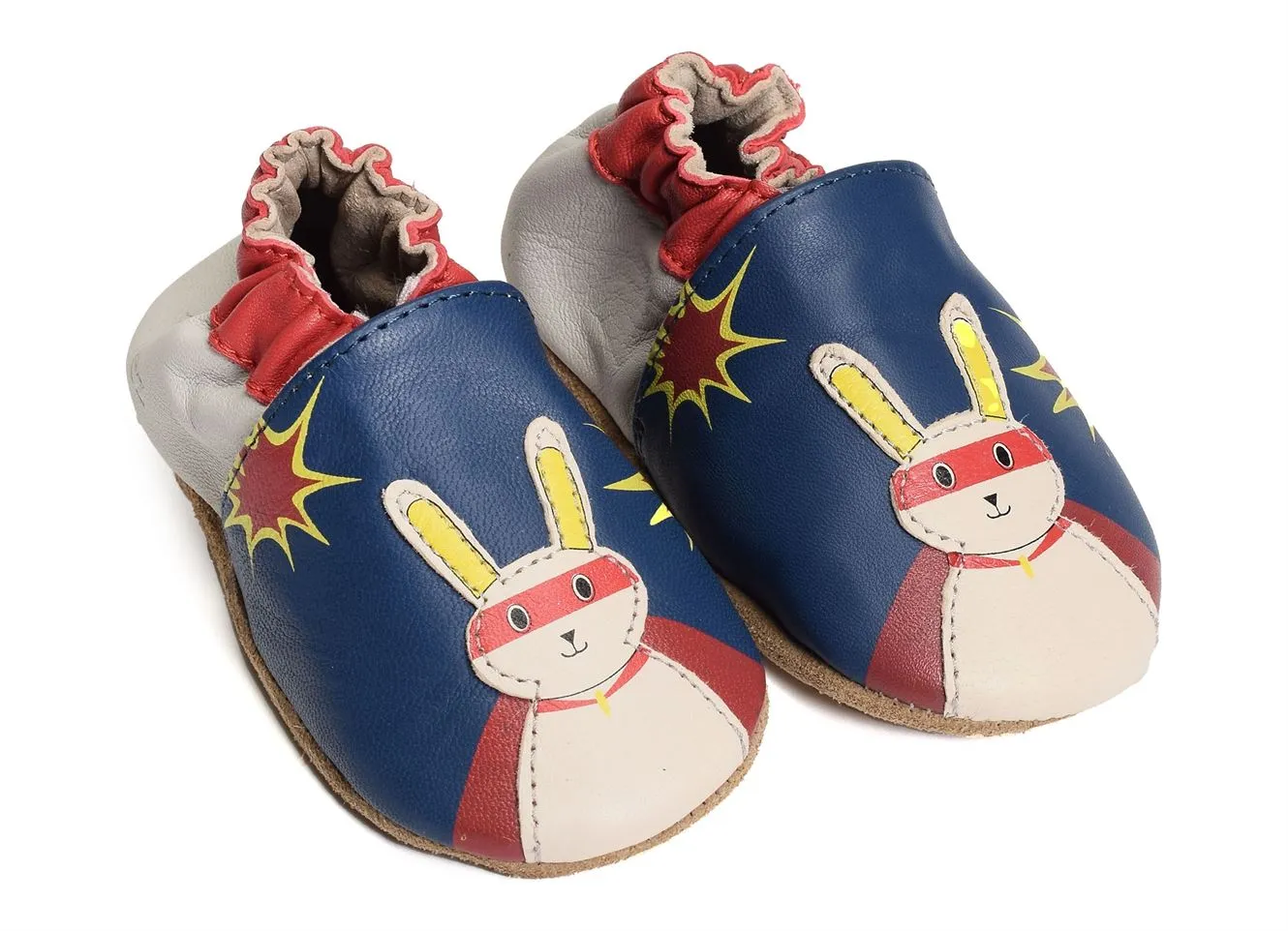 chaussons et pantoufles Robeez  Magic rabbit bleu 