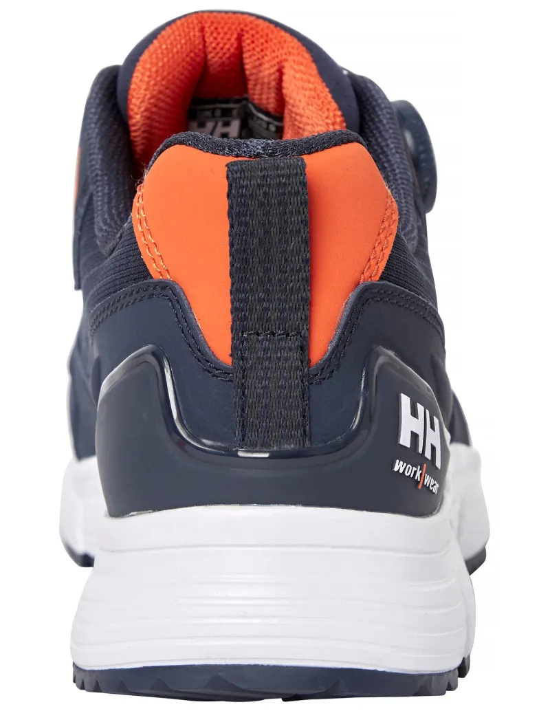 Chaussures de sécurité basses BOA - S3L - KENSINGTON - HH WORKWEAR® Couleur Navy/Orange Taille 40